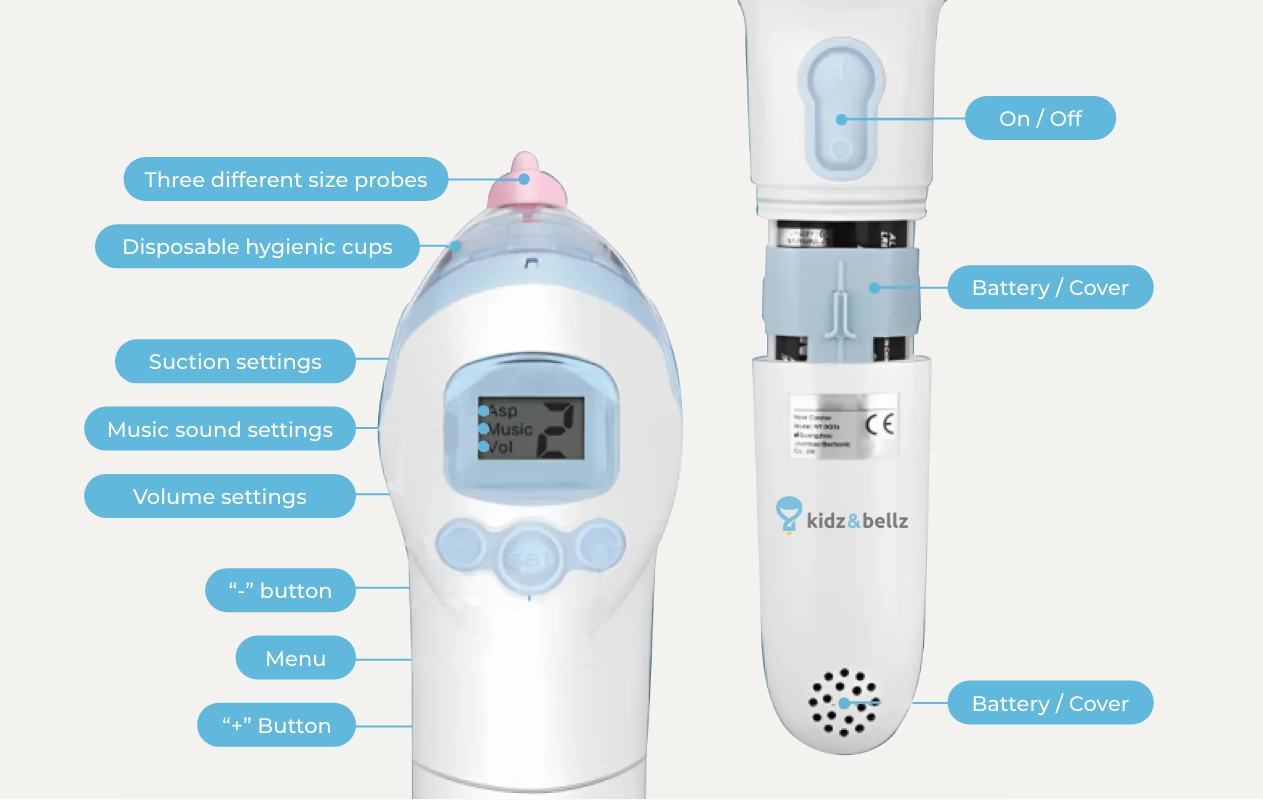 Kidz  & Bellz Nasal Aspirator